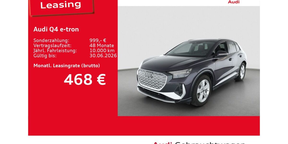 Audi Q4 e-tron 8.890 km 48.430 &euro; Ulm 89073