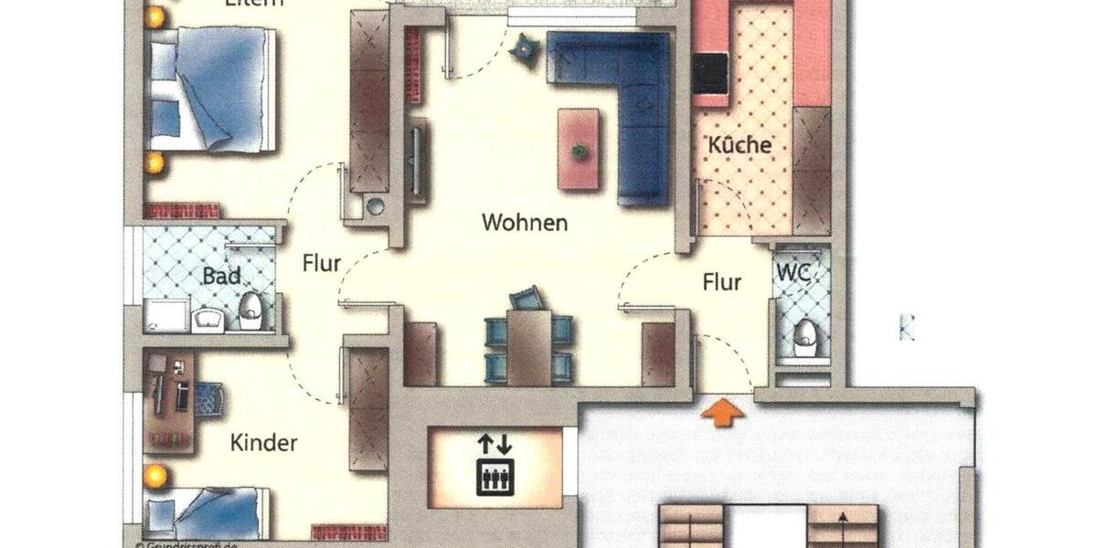 Etagenwohnung Senden - 1 Zimmer, 73 m&sup2;, 230.000&euro; | Angebot:27083165