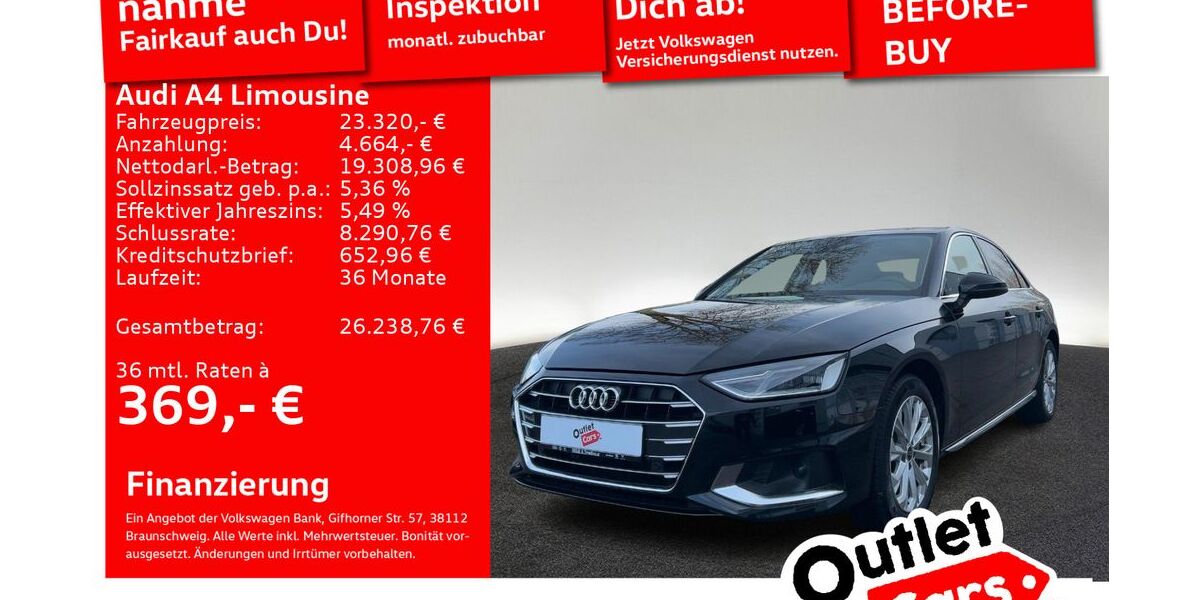 Audi A4 81.250 km 22.920 &euro; Senden 89250