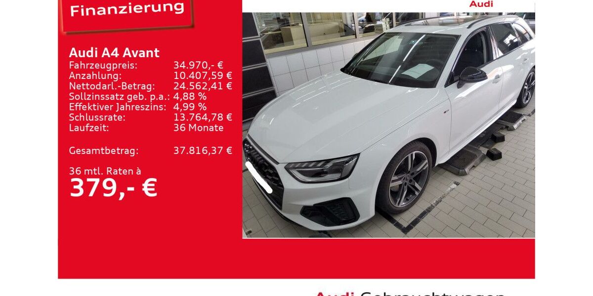 Audi A4 70.240 km 34.970 &euro; Ulm 89073