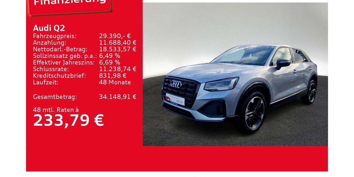Audi Q2 5.020 km 28.820 &euro; Ulm 89073