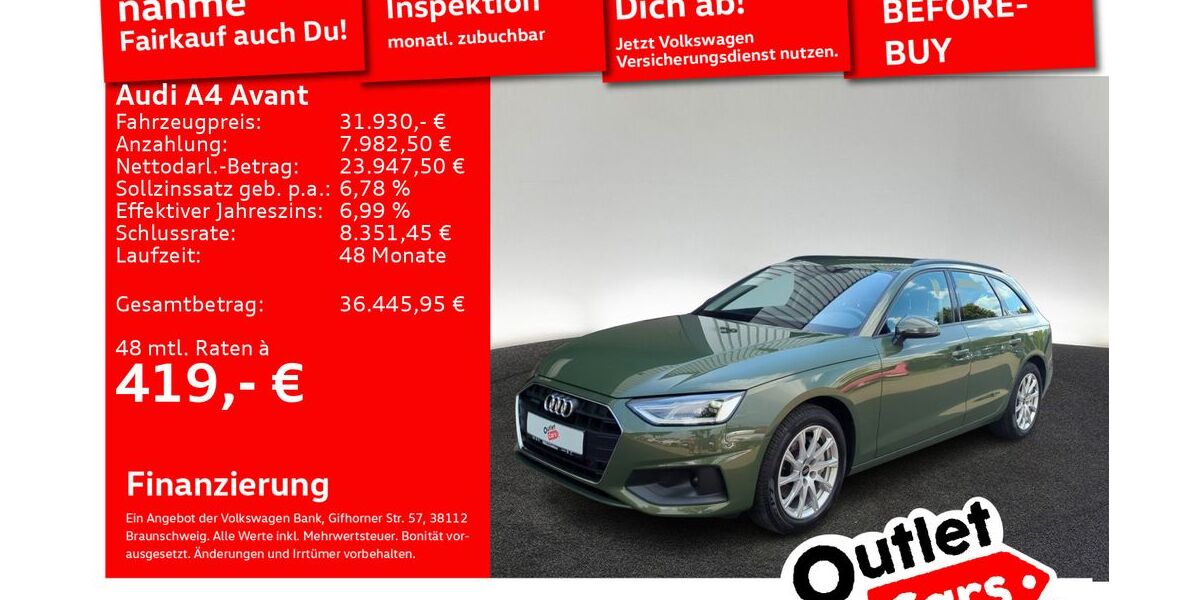 Audi A4 48.901 km 32.360 &euro; Senden 89250