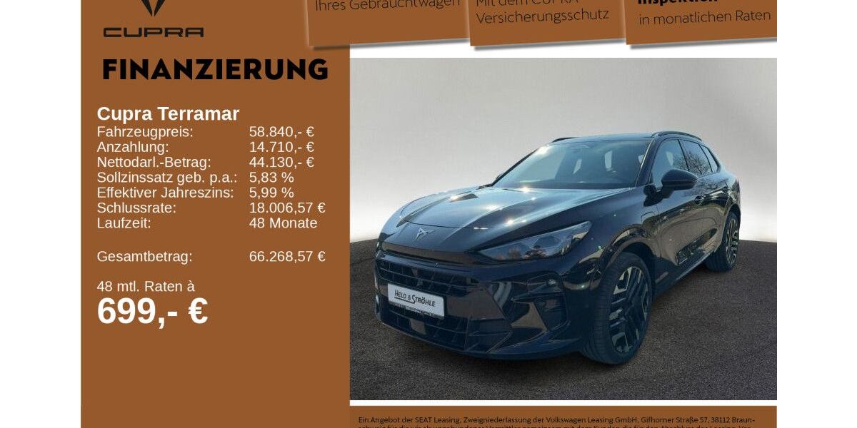 Cupra Terramar 3.000 km 58.840 &euro; Neu-Ulm 89231