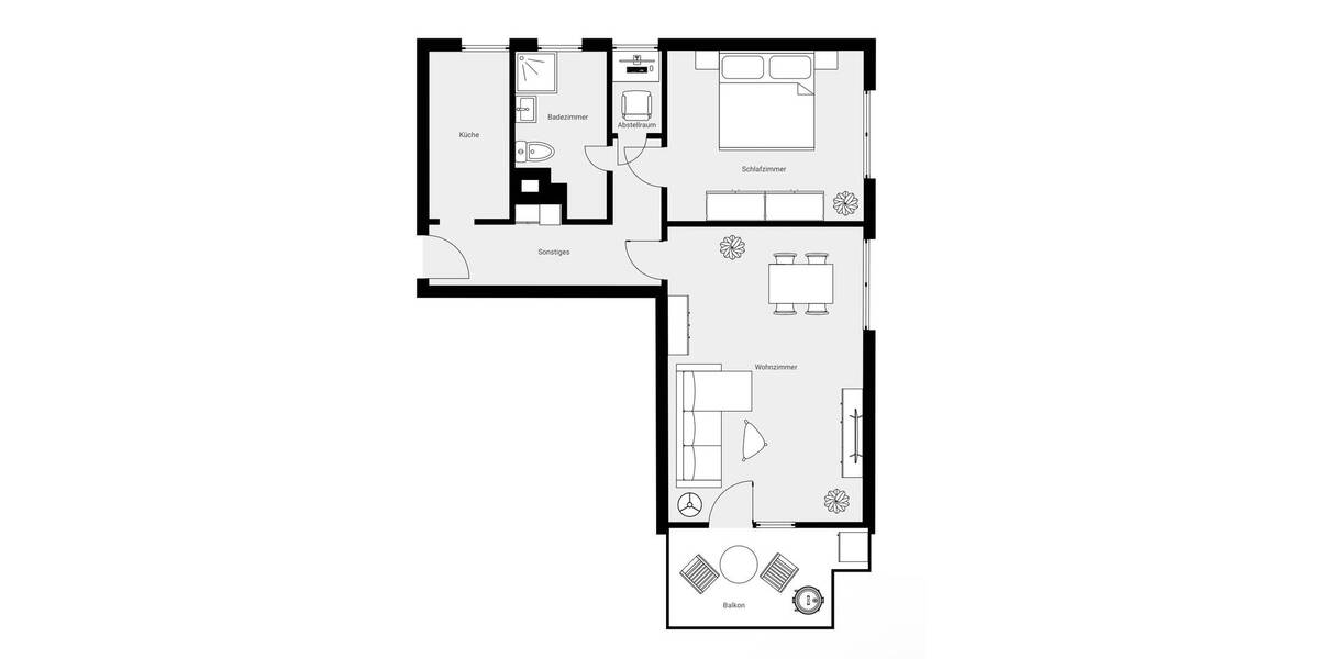 Etagenwohnung Blaustein Herrlingen - 2 Zimmer, 62 m&sup2;, 240.000&euro; | Angebot:25934085