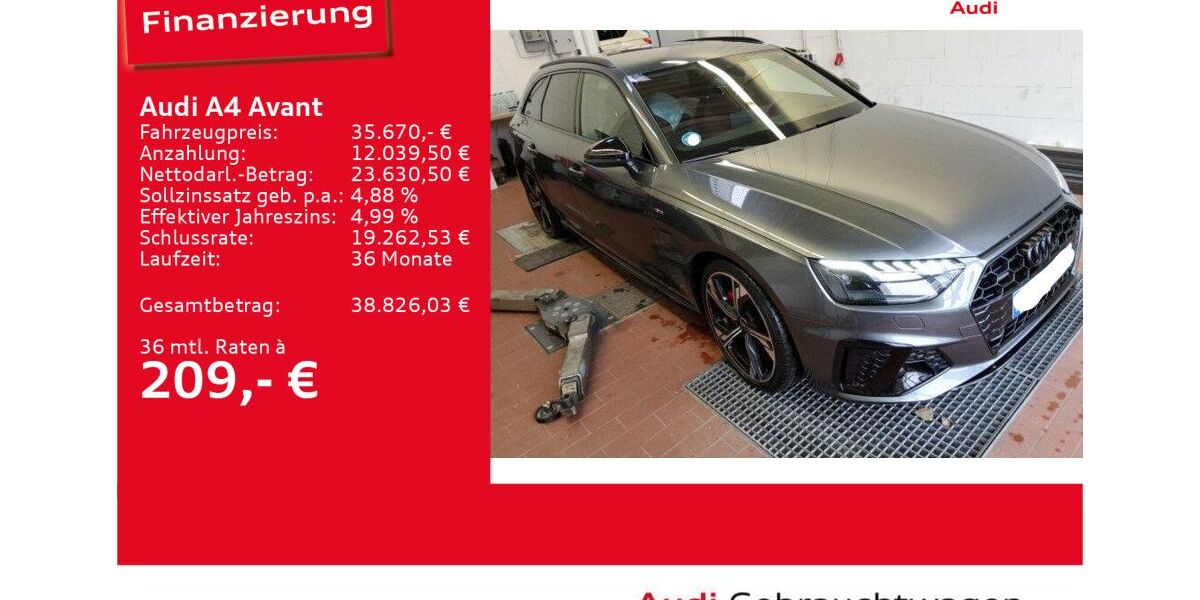 Audi A4 66.048 km 35.670 &euro; Ulm 89073