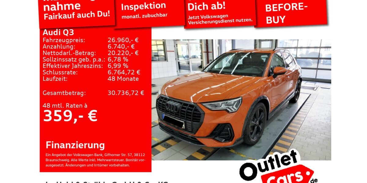 Audi Q3 71.820 km 26.960 &euro; Senden 89250