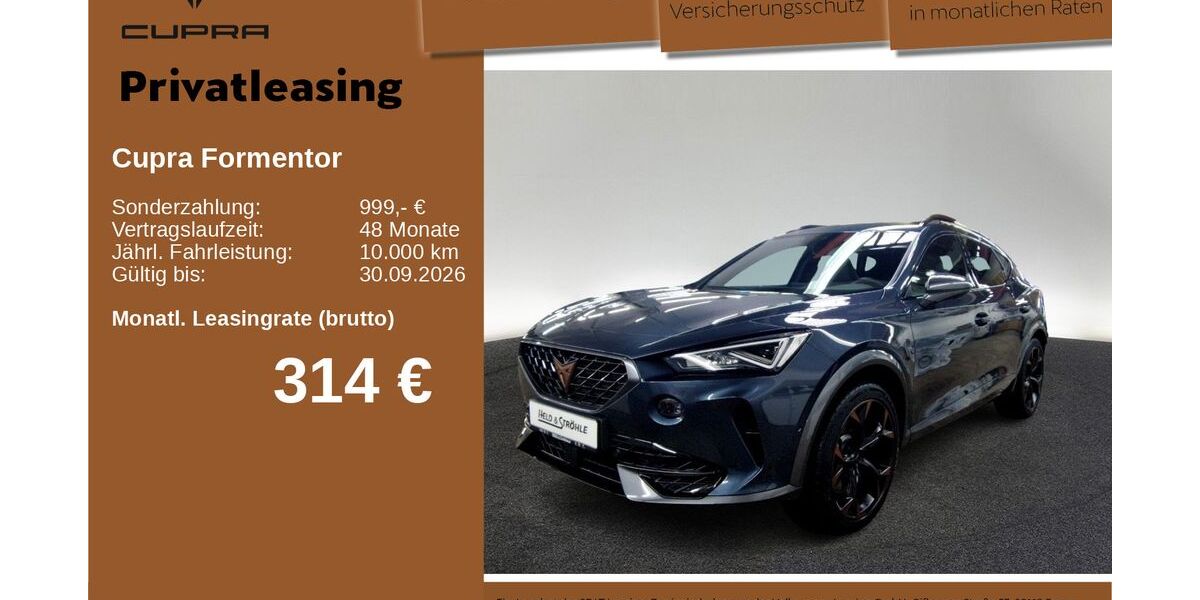 Cupra Formentor 28.176 km 33.290 &euro; Neu-Ulm 89231