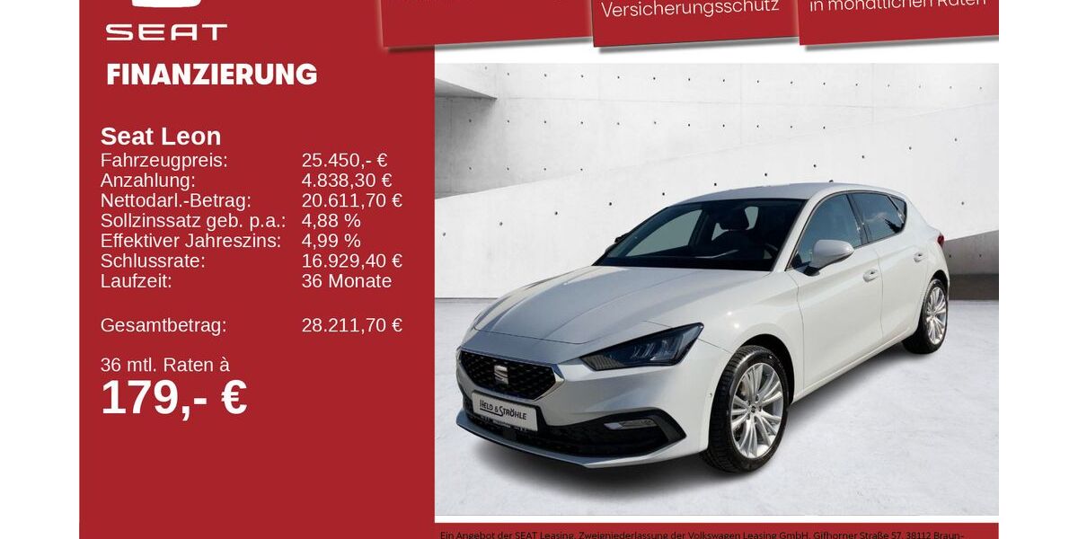 Seat Leon 23.001 km 24.450 &euro; Neu-Ulm 89231