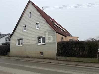 GROßE SCHEUNE, GARAGE & WOHNEN AUF VIEL GRUND - Einfamilienhaus Sontheim an der Brenz | Angebot:27311759