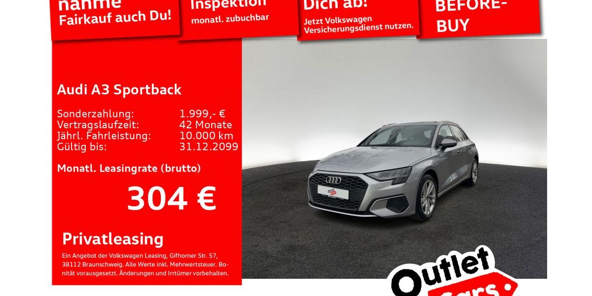 Audi A3 52.087 km 20.290 &euro; Senden 89250