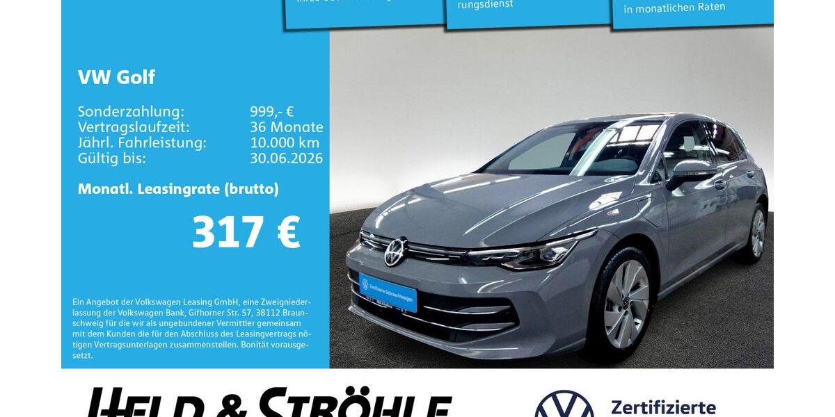 VW Golf 12.444 km 30.390 &euro; Neu-Ulm 89231
