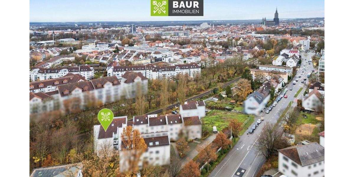 Etagenwohnung Ulm Oststadt - 2 Zimmer, 36 m&sup2;, 155.000&euro; | Angebot:25740428