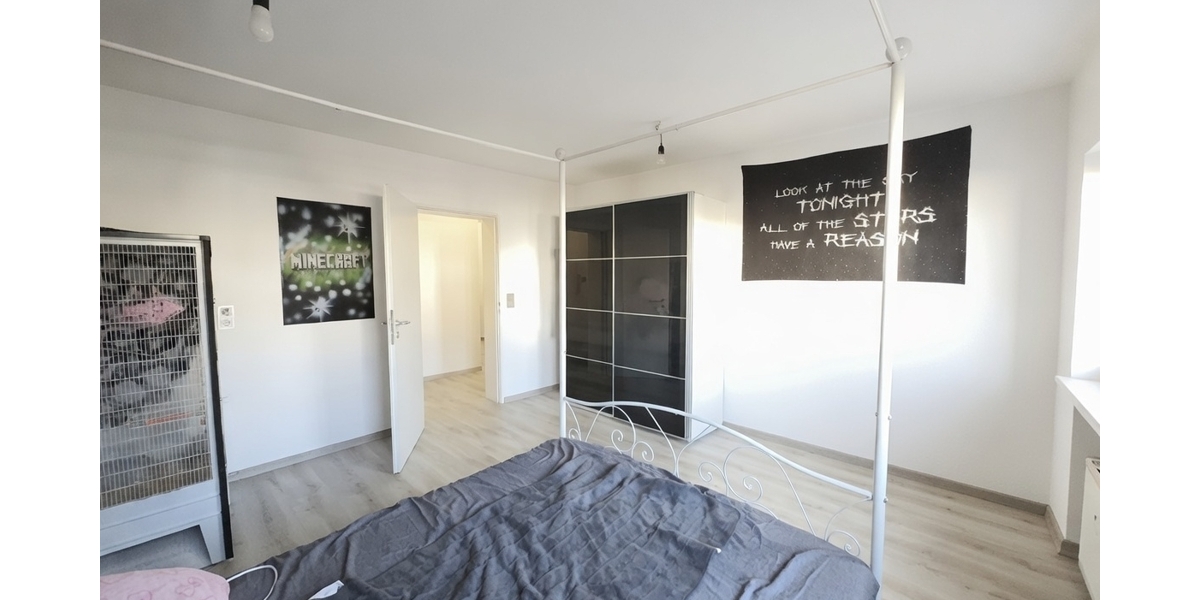 Großzügige 3,5-Zimmer-Wohnung mit Südbalkon, Stellplatz und modernisiertem Badezimmer - Etagenwohnung Senden | Angebot:25792352