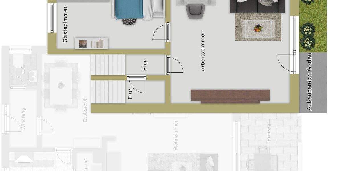 Einfamilienhaus Neu-Ulm / Gerlenhofen Gerlenhofen - 7 Zimmer, 149 m&sup2;, 520.000&euro; | Angebot:25693571