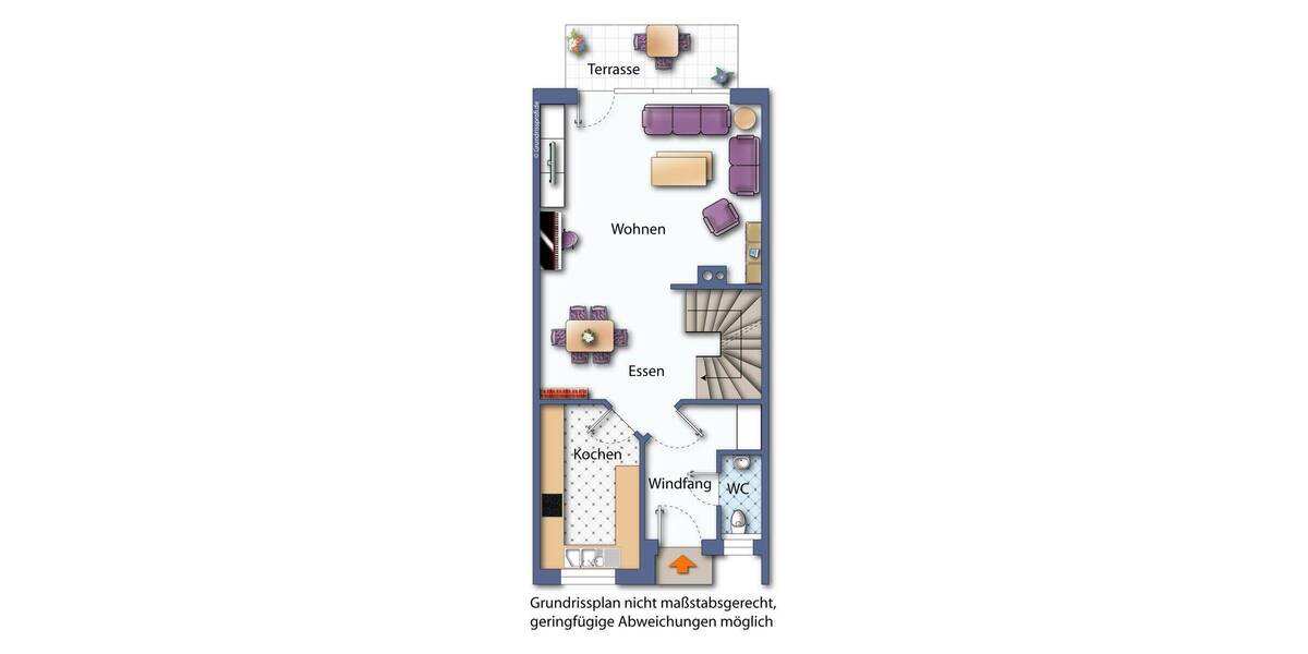 Reihenmittelhaus Weißenhorn - 4 Zimmer, 102 m&sup2;, 450.000&euro; | Angebot:26273150