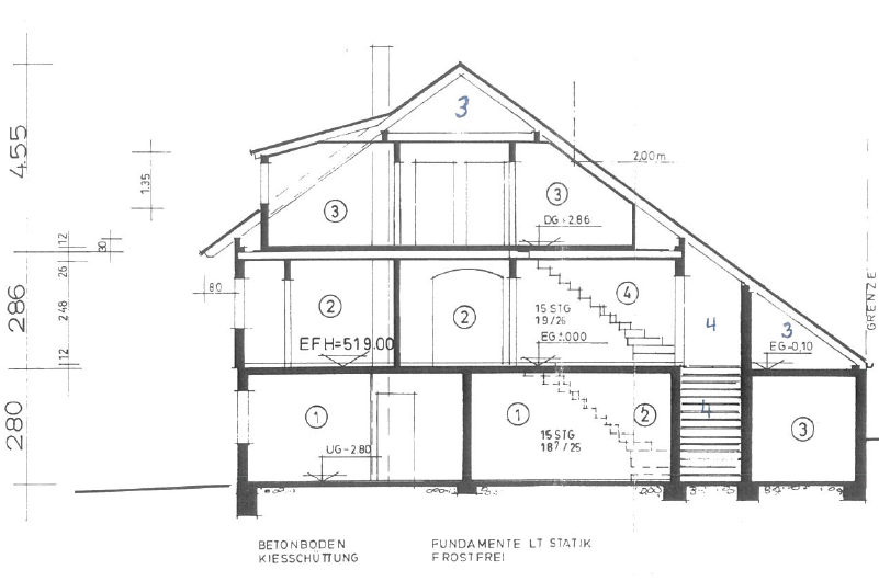 Etagenwohnung Blaustein Ehrenstein - 4 Zimmer, 106 m&sup2;, 419.000&euro; | Angebot:25733298