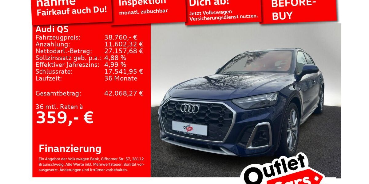 Audi Q5 63.262 km 38.760 &euro; Senden 89250