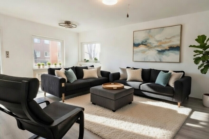 Großzügige 3,5-Zimmer-Wohnung mit Südbalkon, Stellplatz und modernisiertem Badezimmer - Wohnung Senden | Angebot:25792352