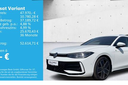 VW Passat Variant 7.001 km 47.970 &euro; Neu-Ulm 89231
