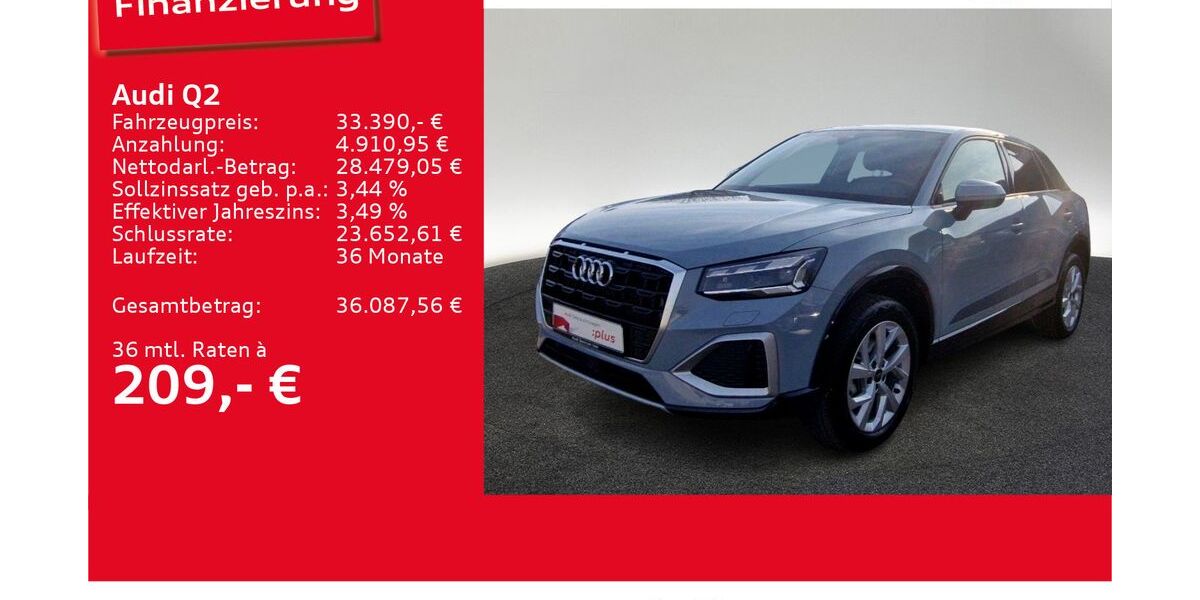 Audi Q2 2.797 km 33.390 &euro; Ulm 89073