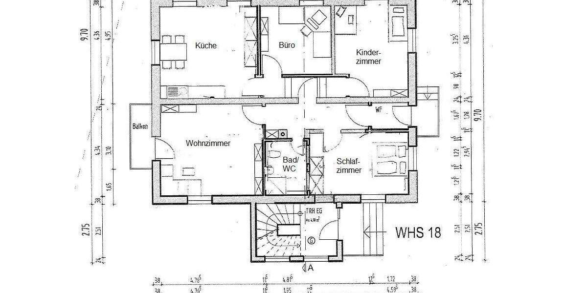 Etagenwohnung Altenstadt - 5 Zimmer, 96 m&sup2;, 235.000&euro; | Angebot:25698705
