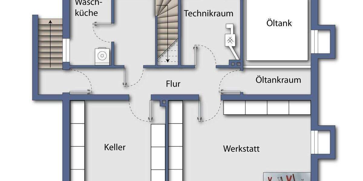 Einfamilienhaus Pfaffenhofen an der Roth / Berg Berg - 6 Zimmer, 128 m&sup2;, 380.000&euro; | Angebot:25896126