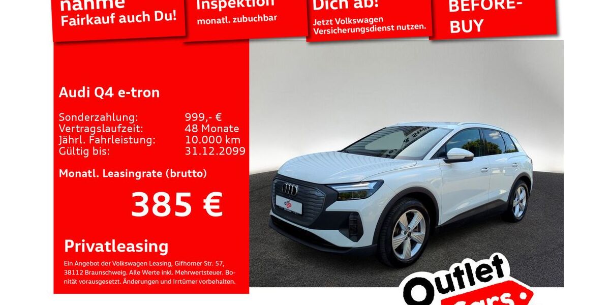 Audi Q4 e-tron 58.013 km 31.530 &euro; Senden 89250