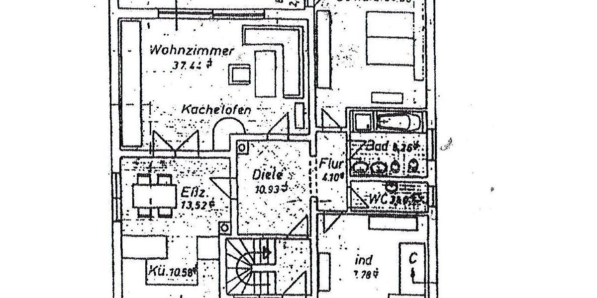 Erdgeschoßwohnung Offingen - 3.5 Zimmer, 130 m&sup2;, 1.100&euro; | Angebot:25255998