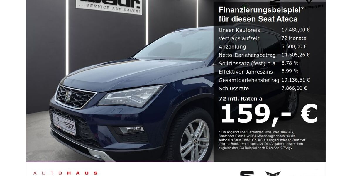 Seat Ateca 139.630 km 16.940 &euro; Ulm 89077