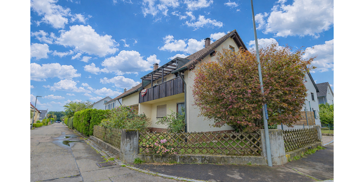 Wohnen auf zwei Etagen mit großzügigen Garten - Etagenwohnung Ulm / Gögglingen Gögglingen | Angebot:24361452