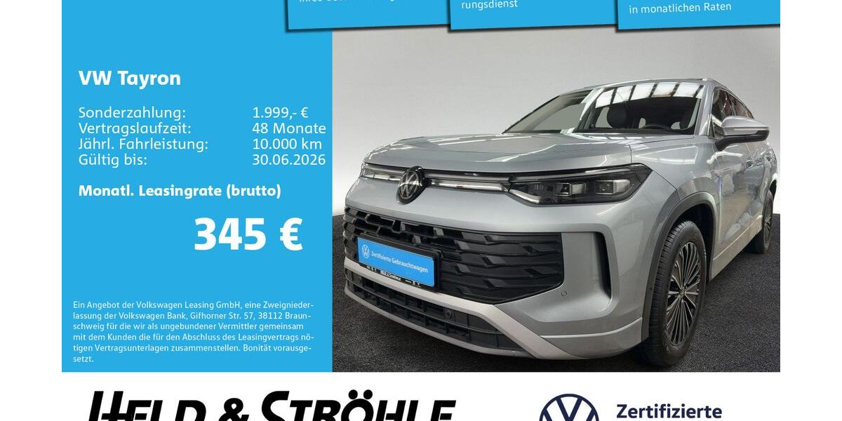 VW Tayron 6.878 km 36.590 &euro; Neu-Ulm 89231