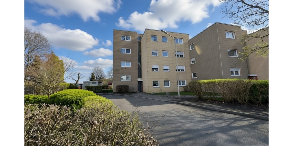 Großzügige 3,5-Zimmer-Wohnung mit Südbalkon, Stellplatz und modernisiertem Badezimmer - Etagenwohnung Senden | Angebot:25792352