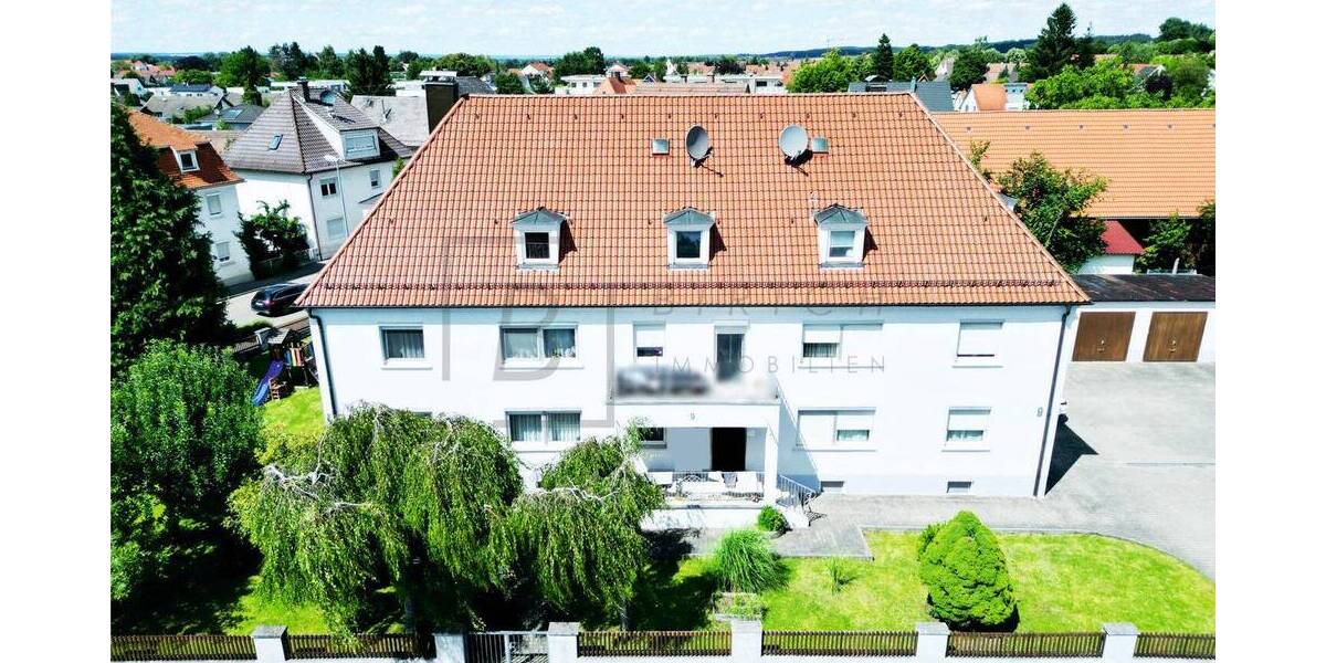 Etagenwohnung Weißenhorn - 4 Zimmer, 100 m&sup2;, 299.000&euro; | Angebot:25800232