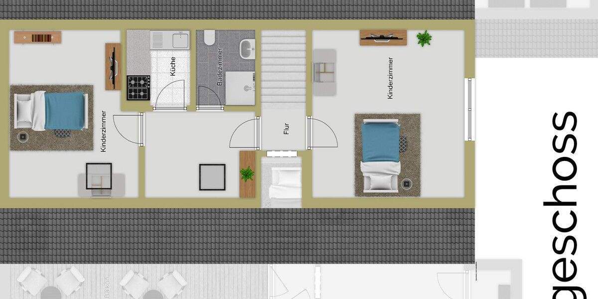 Etagenwohnung Ulm Wiblingen - 5 Zimmer, 143 m&sup2;, 449.000&euro; | Angebot:25693544