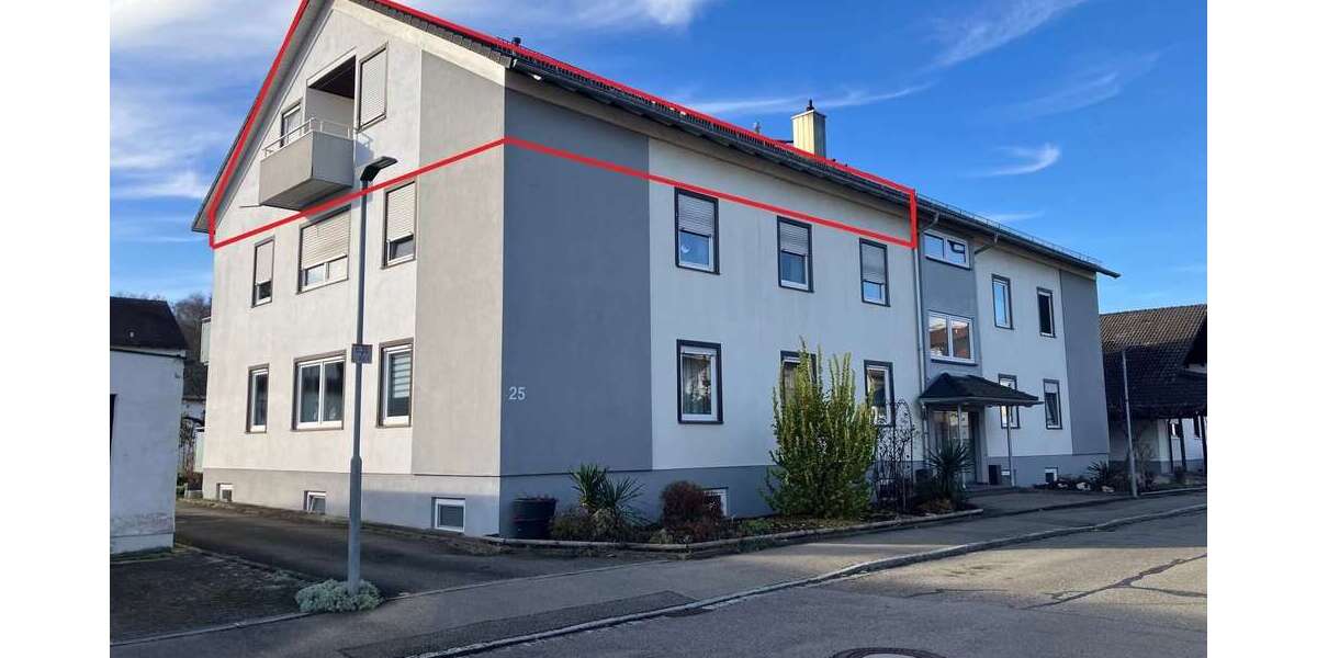 Etagenwohnung Illerrieden - 3 Zimmer, 92 m&sup2;, 219.000&euro; | Angebot:25192005