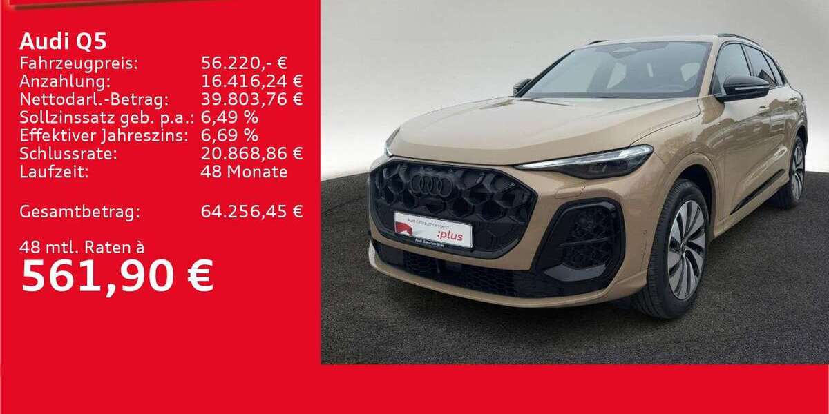 Audi Q5 5.481 km 56.220 &euro; Ulm 89073