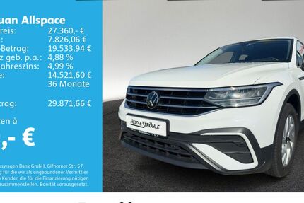 VW Tiguan Allspace 19.918 km 27.360 &euro; Neu-Ulm 89231