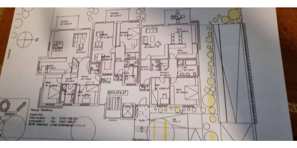 Etagenwohnung Neu-Ulm / Wiley Ludwigsfeld - 3 Zimmer, 103 m&sup2;, 515.000&euro; | Angebot:25784623