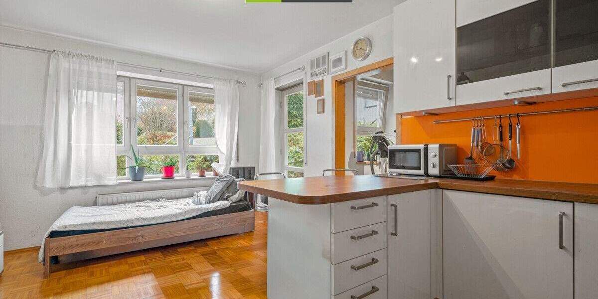 Etagenwohnung Ulm Oststadt - 2 Zimmer, 36 m&sup2;, 155.000&euro; | Angebot:25740428