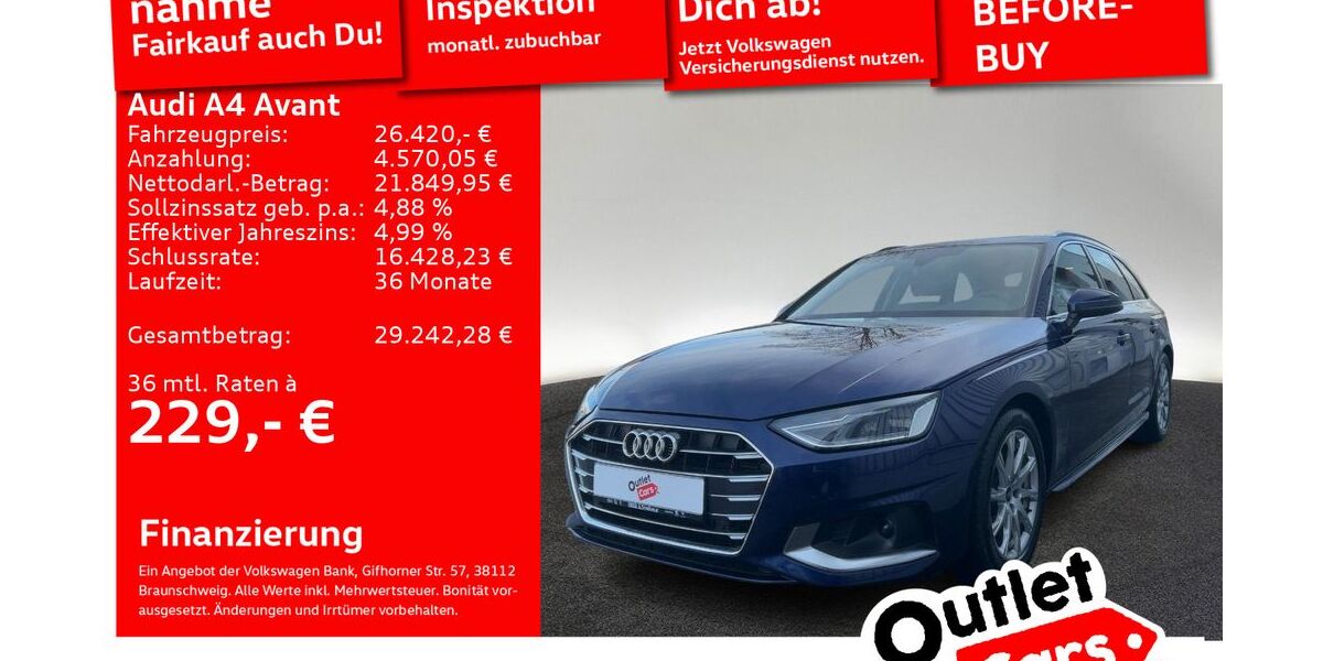 Audi A4 71.253 km 26.420 &euro; Senden 89250