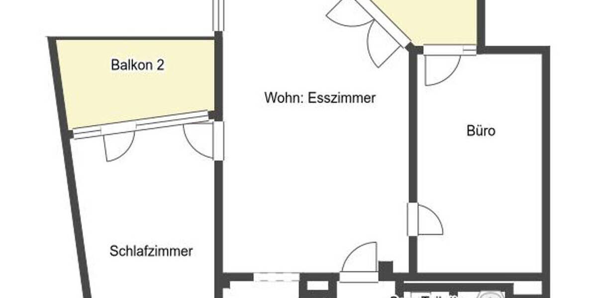 Etagenwohnung Blaubeuren - 3 Zimmer, 67 m&sup2;, 179.000&euro; | Angebot:26157491