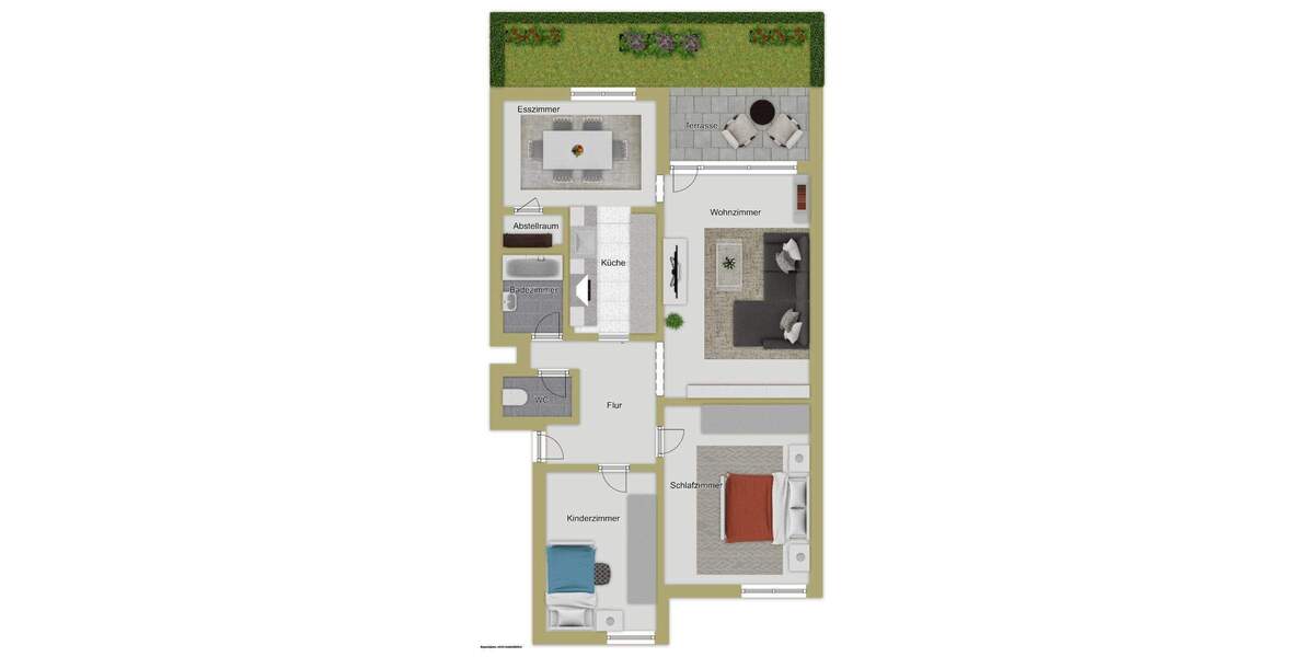 Etagenwohnung Ulm / Wiblingen Wiblingen - 3 Zimmer, 80 m&sup2;, 279.000&euro; | Angebot:25800720