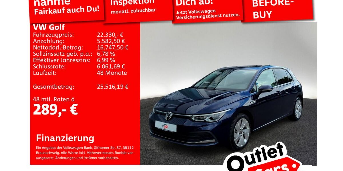 VW Golf 47.136 km 21.960 &euro; Senden 89250