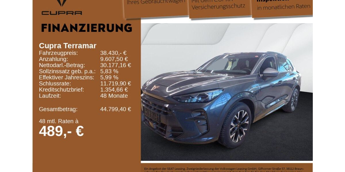 Cupra Terramar 20.465 km 38.430 &euro; Neu-Ulm 89231