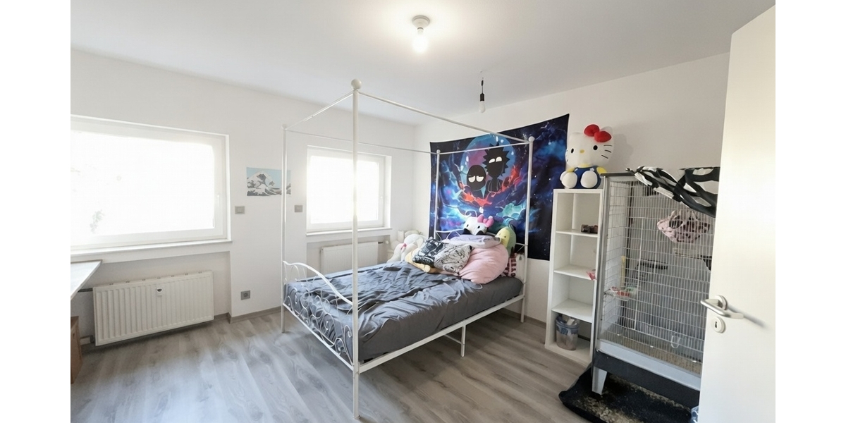 Großzügige 3,5-Zimmer-Wohnung mit Südbalkon, Stellplatz und modernisiertem Badezimmer - Etagenwohnung Senden | Angebot:25792352