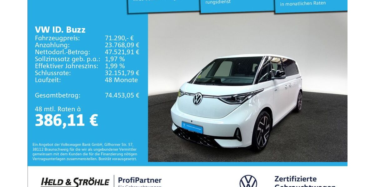 VW ID. Buzz 7.061 km 68.970 &euro; Ulm 89079