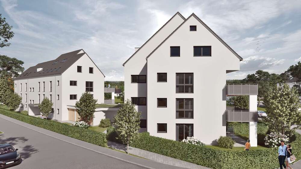Etagenwohnung Illerkirchberg / Unterkirchberg Unterkirchberg - 3 Zimmer, 97 m&sup2;, 512.500&euro; | Angebot:22401116