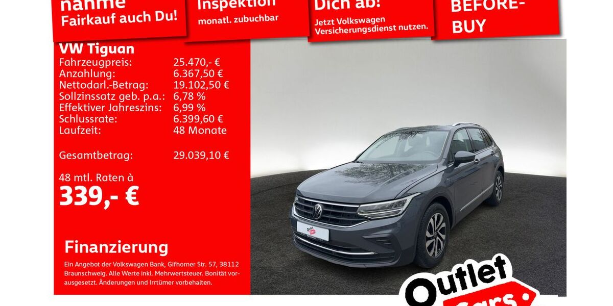 VW Tiguan 59.239 km 25.470 &euro; Senden 89250