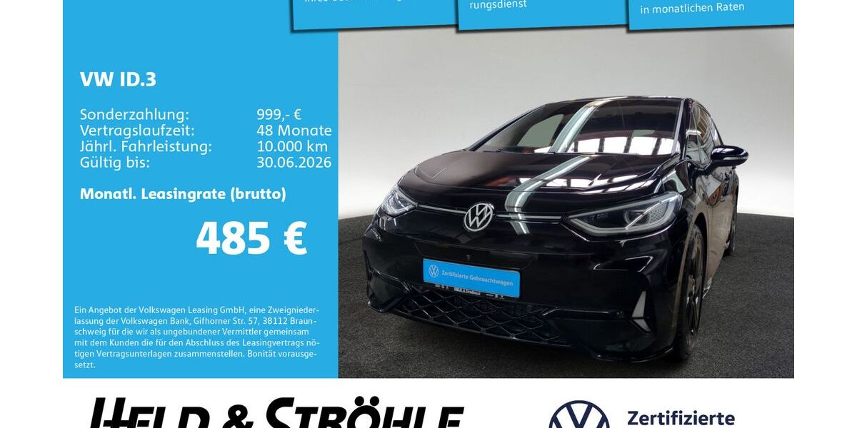 VW ID.3 11.354 km 41.960 &euro; Neu-Ulm 89231