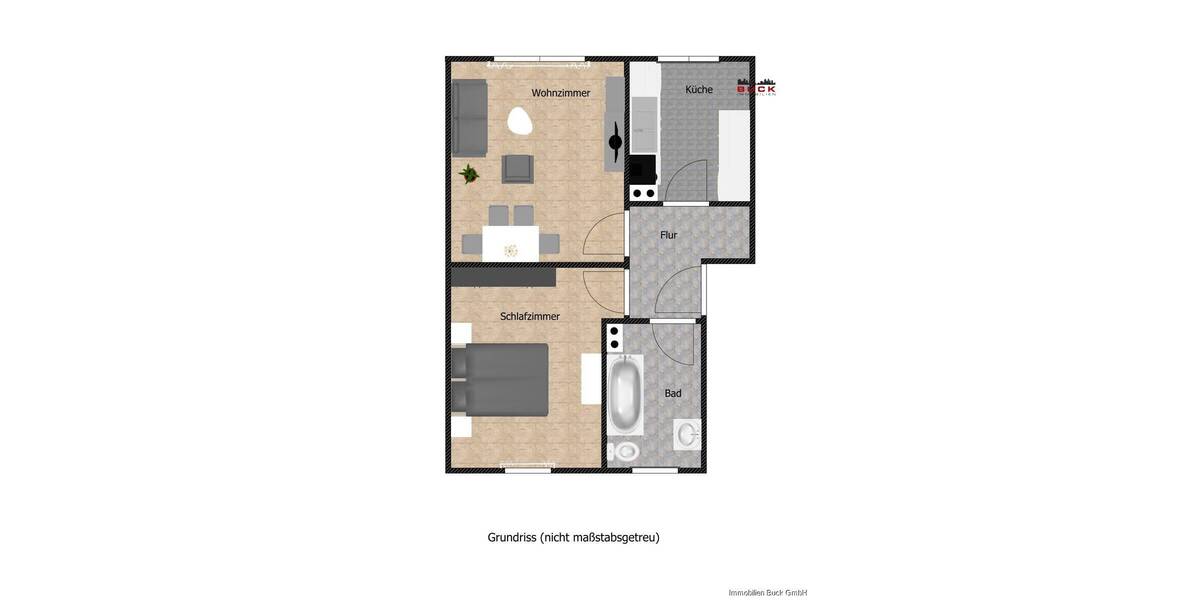 Etagenwohnung Geislingen an der Steige Geislingen - 2 Zimmer, 53 m&sup2;, 500&euro; | Angebot:26160534